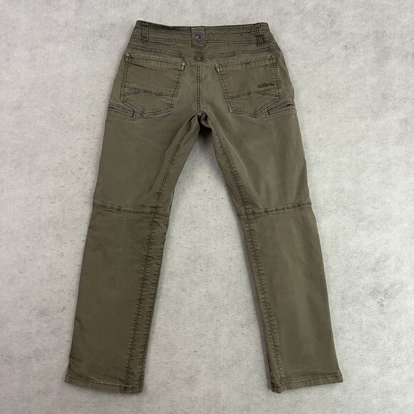 Kuhl Adventure Hiking Pants Mens 30X30 Khaki Outdoors Camping Stretch Gorpcore - Picture 4 of 14